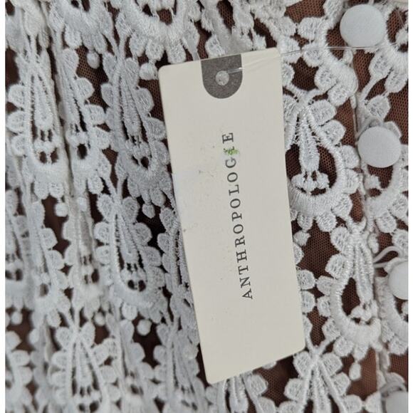 Daughters of Simone Hollis Lace Wedding Gown XL Open Back Boho Bridal - Picture 7 of 7